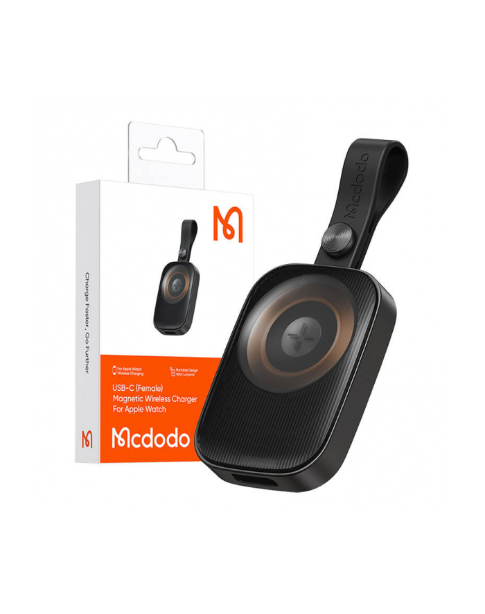 Mcdodo Ładowarka Indukcyjna Do Ładowania Apple Watch 6 7 8 9 Se Ultra Pasek główny