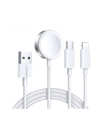 Joyroom 3W1 Kabel Lightning Usb C 1 2M Ładowarka Indukcyjna Do Apple Watch