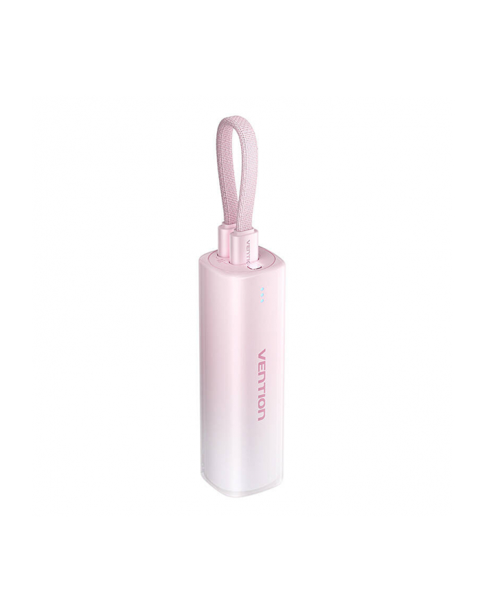 Vention Powerbank 5000Mah Fhwr0 20W Kabel Usb C Do Lightning Różowy główny