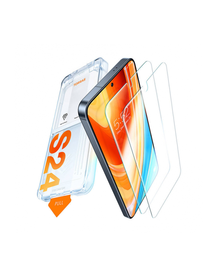 Torras Szkło hartowane dla Samsung S24 Insta-III Master główny
