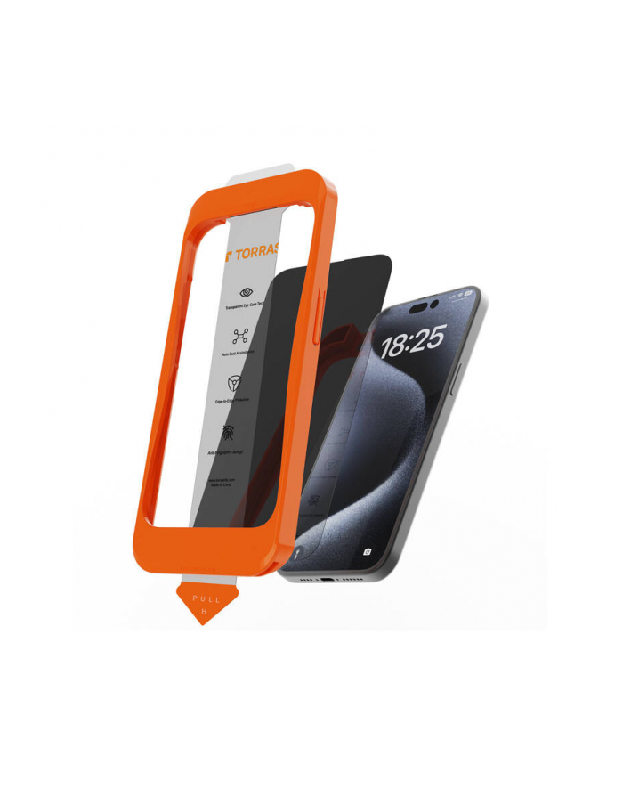 Torras Ochronne Wytrzymałe Szkło Hartowane Install Master Iphone 16 9h+ główny