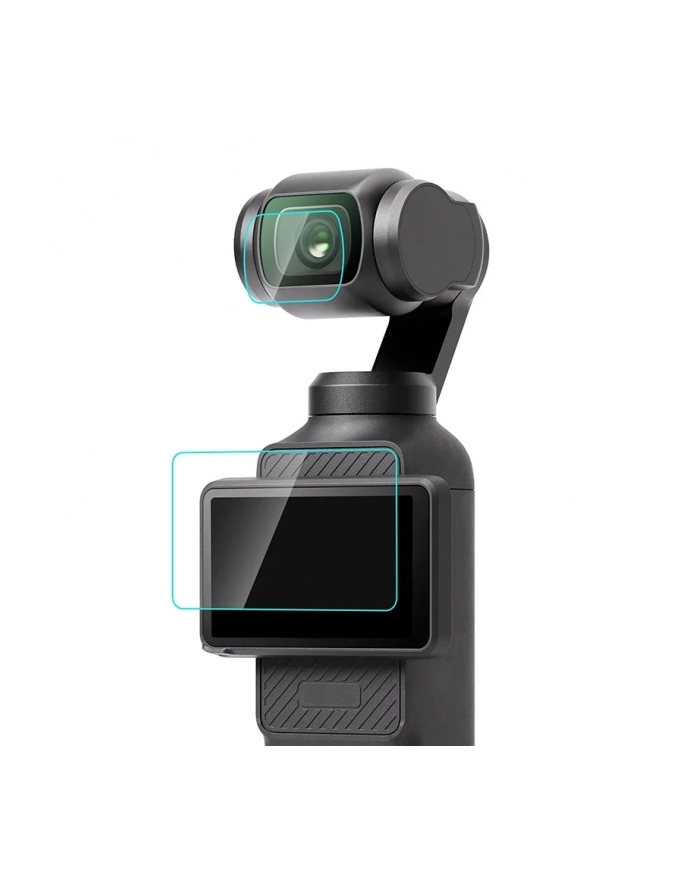 Puluz Szkło Ochronne Na Obiektyw I Ekran Dji Osmo Pocket 3 główny