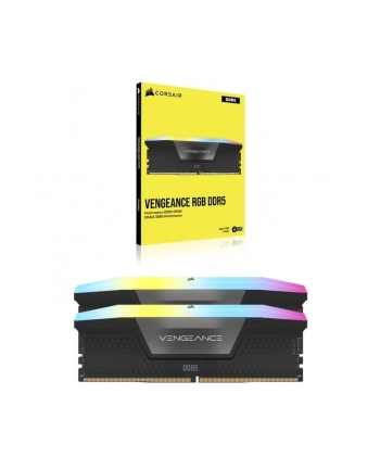 corsair Pamięć DDR5 Vengeance RGB 32GB/6400 (2*16GB) C30 Intel XMP