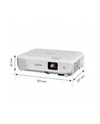 epson Projektor EB-W53   3LCD/WXGA/4000L/16k:1/HDMI