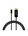 savio Kabel USB-C do HDMI CL-191 30Hz, 2m plastik - nr 3