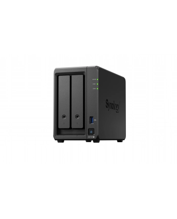 synology Serwer DS725+ 2x0HDD 4GB DDR4 AMD R1600 1x1GbE 1x2,5Gbe 3Y