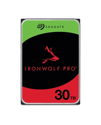 SEAGATE Ironwolf PRO Enterprise NAS HDD 30TB 7200rpm 6Gb/s SATA 256MB cache 8.9cm 3.5inch 24x7 for NAS RAID Rackmount systems BL