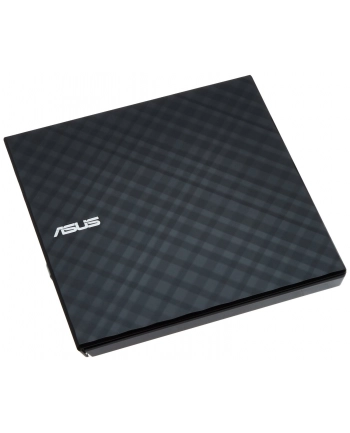 ASUS SDRW-08D2S-U Lite ext.Slim DVD Writer 8x DVD±R 6x DVD±R DL 5x DVD-RAM USB 2.0 incl.Cyberlink Power2Go black