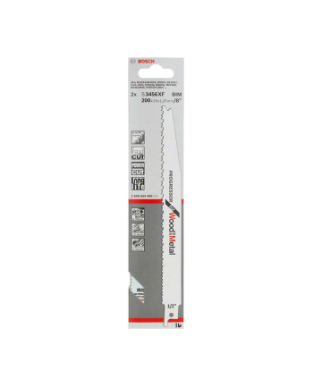 Bosch Brzeszczot Heavy for Wood and Metal S 1411 DF 2 szt 2608654405 nr 1