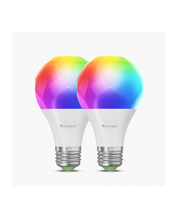Nanoleaf Essentials Smart Bulbs zestaw 2 żarówek RGB E27 Matter BT LED nr 2