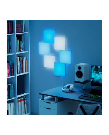 Nanoleaf Blocks Squares zestaw 6 nowoczesnych naściennych paneli świetlnych