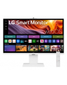 LG 32U850SA-W 31.5inch Smart Monitor UHD IPS WebOS 60Hz 5ms 400cd/m2 HDMIx2 USB C PD 90W HUB USB Camera Pivot - nr 18