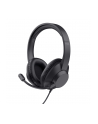TRUST Ayda Max USB Stereo 40mm Headset with ENC Microphone 3.5mm Jack Black - nr 1