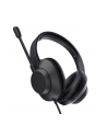 TRUST Ayda Max USB Stereo 40mm Headset with ENC Microphone 3.5mm Jack Black - nr 4