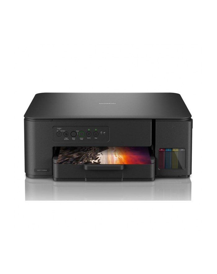 BROTHER DCPT435WYJ1 Color Inkjet A4 MFP Ink Tank System 16/9ipm Wireless AirPrint White główny