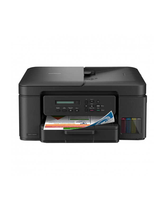BROTHER DCPT735DWYJ1 Color Inkjet A4 MFP Ink Tank System ADF Duplex 16/9ipm Wireless LCD panel AirPrint White główny