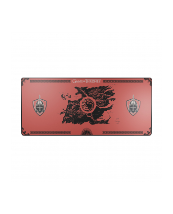 LEXIP X GAME OF THRONES RED Lights XXL Mousepad nr 1