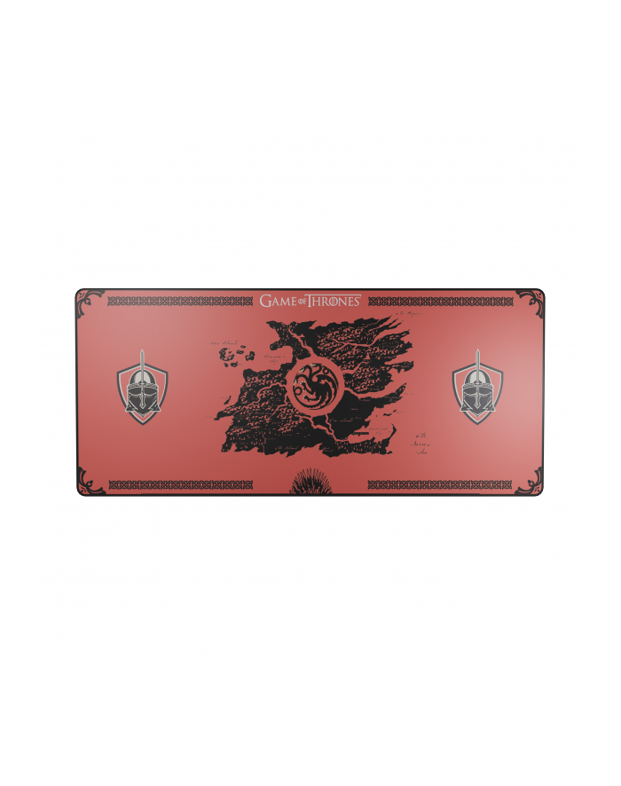 LEXIP X GAME OF THRONES RED Lights XXL Mousepad główny