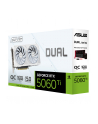 ASUS Dual GeForce RTX 5060 Ti 16GB GDDR7 White OC Edition PCIe 5.0 DLSS 4 HDMI 2.1b DisplayPort 2.1b - nr 50