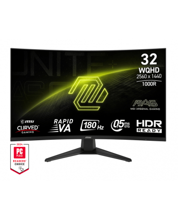 MSI MAG 325CQF 31.5inch Curved Radip VA WQHD 180Hz 300cd/m2 1ms 2xHDMI2.1 DP nr 2