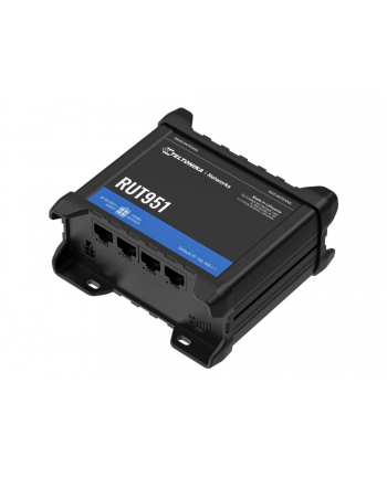 TELTONIKA NETWORKS RUT951 POE+ DUAL SIM eSIM 4G/LTE/3G/2G WiFi Router with PSU EU