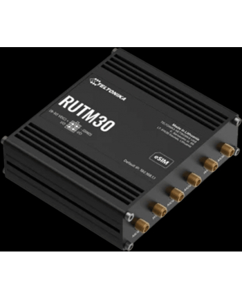 TELTONIKA NETWORKS RUTM30 DUAL SIM eSIM 5G/4G/LTE/3G Router