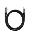 qoltec Kabel USB4 Ultra-Fast | USB-C PD 240W | Thunderbolt 3/4 | 4K |   40Gb/s | 1m | Czarny - nr 3