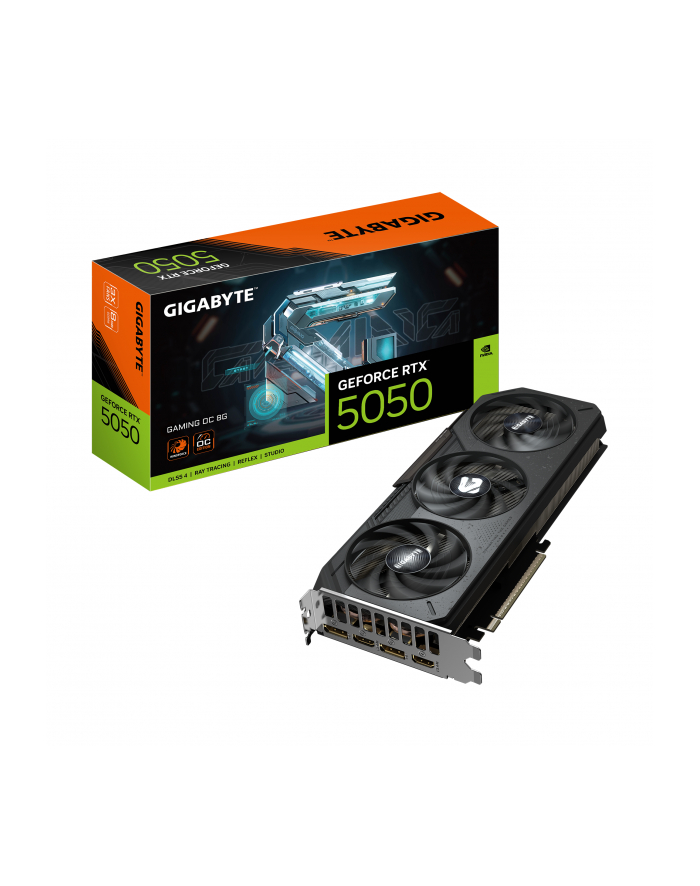 gigabyte Karta graficzna GeForce RTX 5050 8G GAMING OC 8GB GDDR6 128BIT 2DP/2HDMI główny
