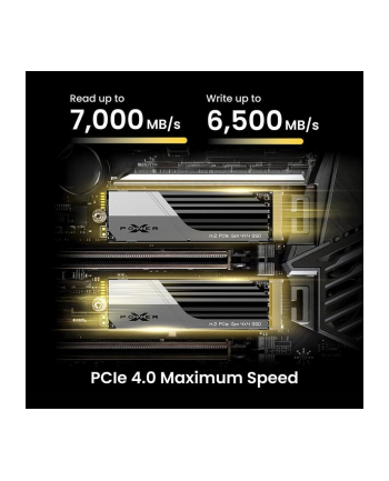 silicon power computer ' communicat SILICON POWER XS75 4TB SSD M.2 2280 PCIe Gen4x4 7000/6500 MB/s