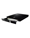 ASUS SDRW-08D2S-U Lite ext.Slim DVD Writer 8x DVD±R 6x DVD±R DL 5x DVD-RAM USB 2.0 incl.Cyberlink Power2Go black - nr 1