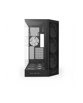 NZXT Obudowa H9 Flow RGB+ 2025 czarna