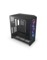 NZXT Obudowa H9 Flow 2025 Midi tower z oknem czarna - nr 31