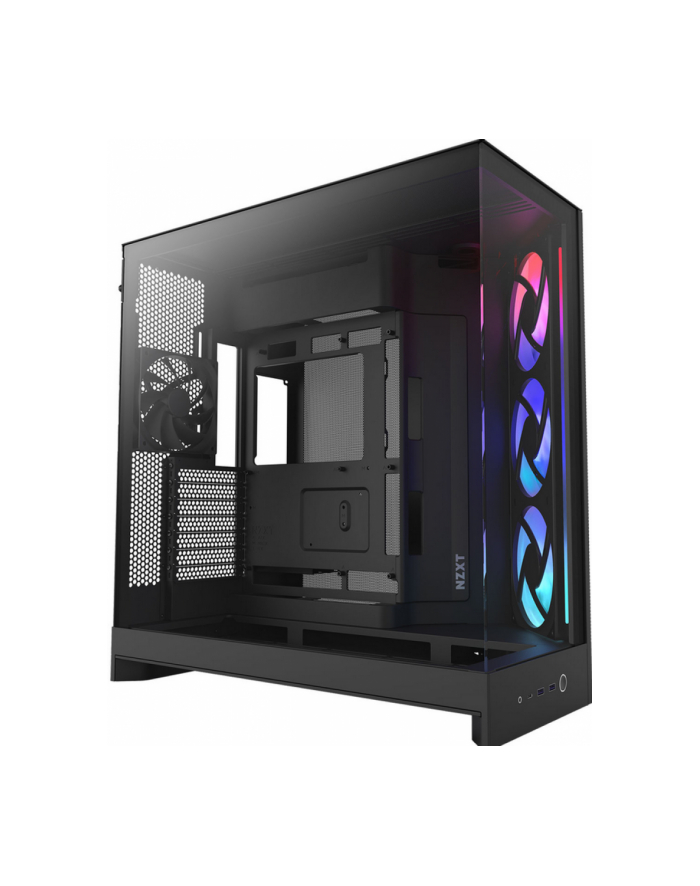 NZXT Obudowa H9 Flow 2025 Midi tower z oknem czarna główny