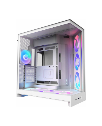 NZXT Obudowa H9 Flow RGB+ 2025 biała nr 1