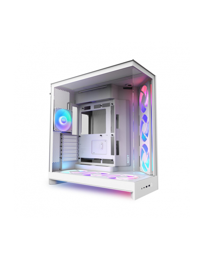 NZXT Obudowa H9 Flow RGB+ 2025 biała główny