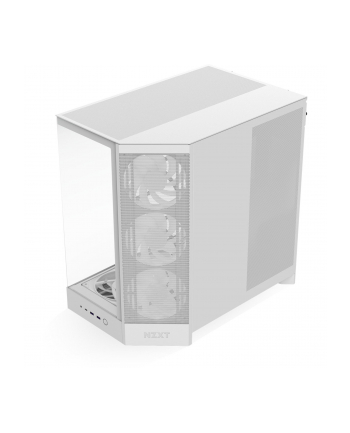 NZXT Obudowa H9 Flow RGB+ 2025 biała