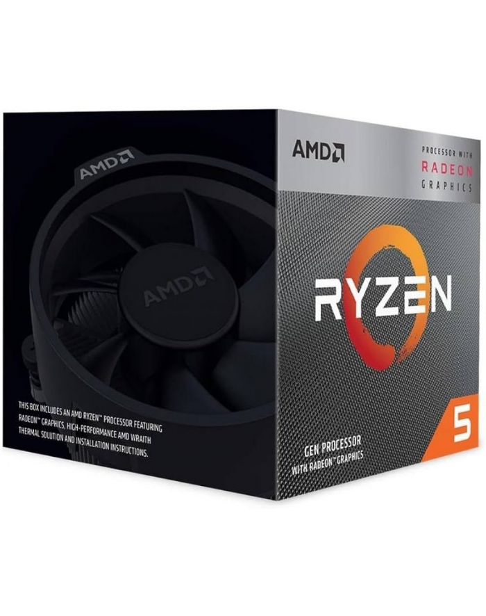 AMD Ryzen 5 3400G 65W 4C/8T 4GHz AM4 BOX główny