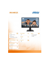 msi Monitor PRO MP225    21.5 cala/LED/FHD/Flat/100Hz/Czarny - nr 7