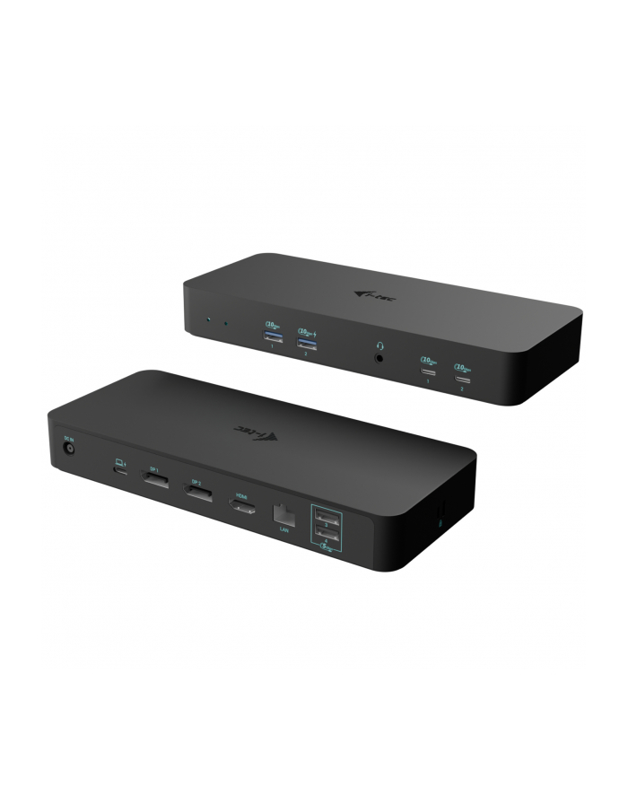 i-tec Stacja dokująca USB-C Intelligent Triple Display Docking Station Power Delivery 100W główny