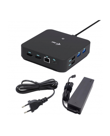 i-tec Stacja dokująca USB-C DP Dual HDMI Power Delivery 100W + Uniwersalna Ładowarka 100W nr 2