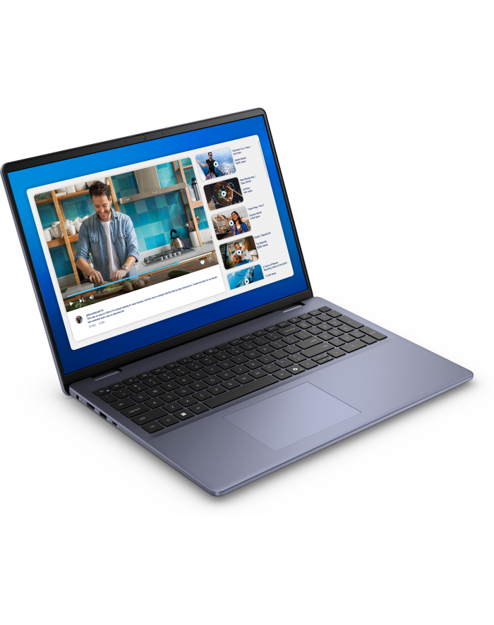 Laptop Dell 16 DC16251 W11P C5 120U/16GB/512GB/16.0 FHD+/Int/FgrPr/WLAN + BT/Backlit Kb/4 Cell/3YPS Midnight Blue główny