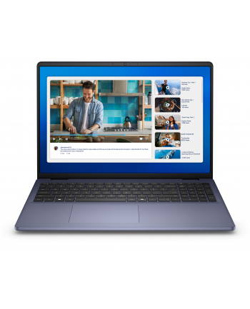 Laptop Dell 16 DC16251 W11P C7-150U/16GB/512GB/16.0 FHD+/Int/FgrPr/WLAN + BT/Backlit Kb/4 Cell/3YPS Midnight Blue nr 2