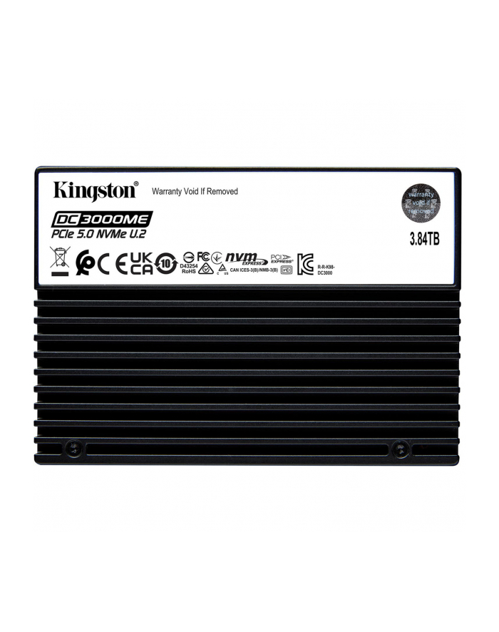 kingston Dysk SSD DC3000ME 3,84TB PCIe 5.0 NVMe U.2 główny