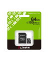 kingston Karta pamięci microSD  64GB Canvas Select+ G3 100MB/s Adapter - nr 4