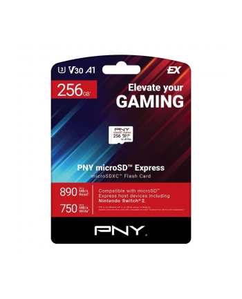 pny Karta pamięci microSD Express 256GB P-SDU256P31880EXP-GE nr 1