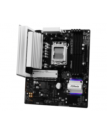 asrock Płyta główna A620AM PRO RS WIFI AM5 4DDR5 HDMI/DP M.2 mATX nr 2