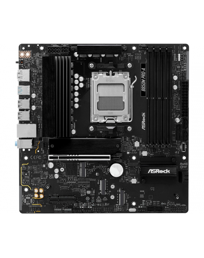 asrock Płyta główna B850M PRO-A AM5 4DDR5 M.2 HDMI/DP mATX główny