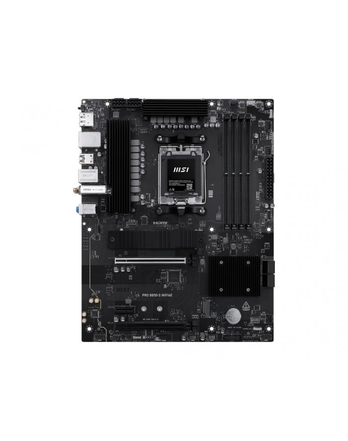 msi Płyta główna PRO B850-S WIFI6E AM5 4DDR5 ATX główny