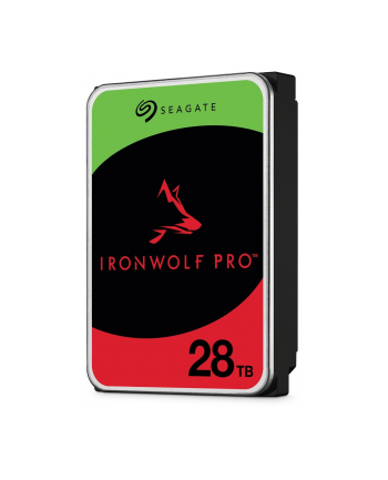 SEAGATE Ironwolf PRO Enterprise NAS HDD 28TB 7200rpm 6Gb/s SATA 256MB cache 8.9cm 3.5inch 24x7 for NAS RAID Rackmount systems BL nr 2