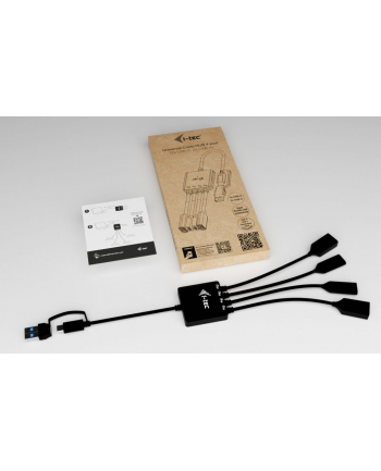 i-tec HUB USB-C/USB-A Cable 4 port (2x USB-C 2x USB-A)
